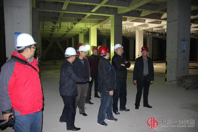 集团公司两项工程接受“太原市结构优质工程”验收
