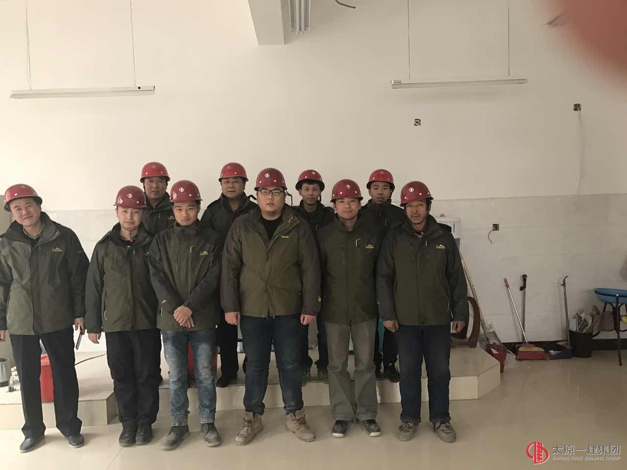 十五分公司冬季施工送温暖